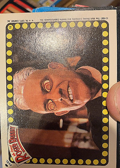 1987 Topps #19 Roger Rabbit — front