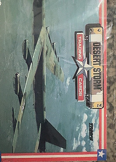 Desert Storm Trading Cards — front