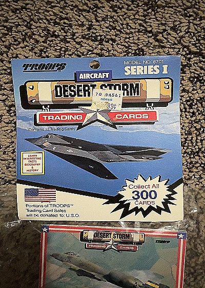 Desert Storm Aircraft Series I — front