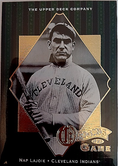 2001 Upper Deck Origins of the Game Nap Lajoie — front