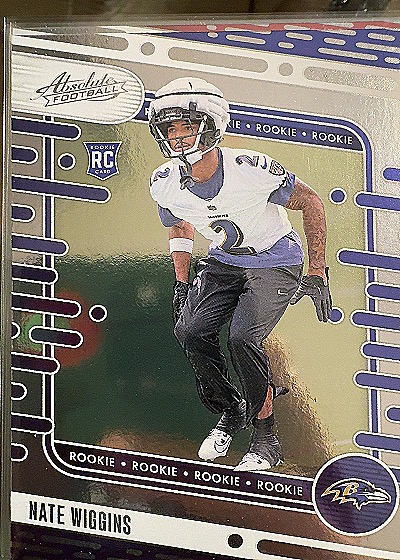 2024 Panini Absolute #130 Nate Wiggins RC — front