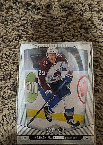 Nathan MacKinnon 2024-25 O-Pee-Chee — front