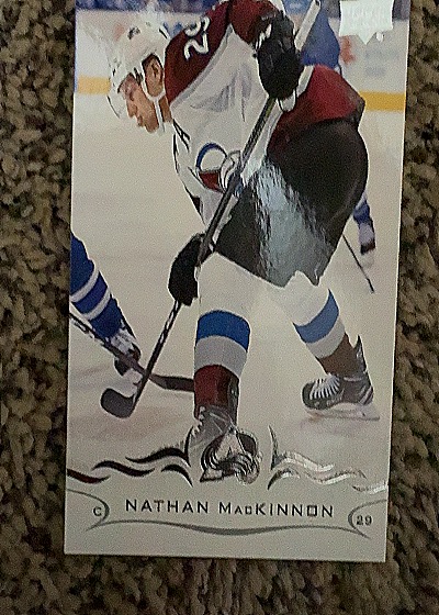 2018 Upper Deck #50 Nathan MacKinnon — front