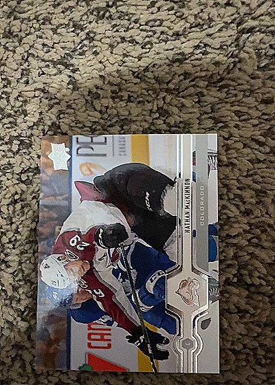 2019 Upper Deck #130 Nathan MacKinnon — front