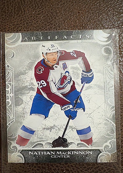 2024-25 Upper Deck Artifacts Nathan MacKinnon — front