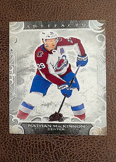 2024-25 Upper Deck Artifacts Nathan MacKinnon — front