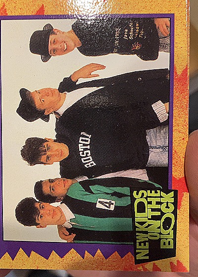 1989 Topps #30 New Kids on the Block — front