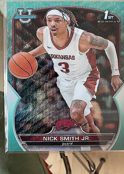 Nick Smith Jr. 1st Bowman — front