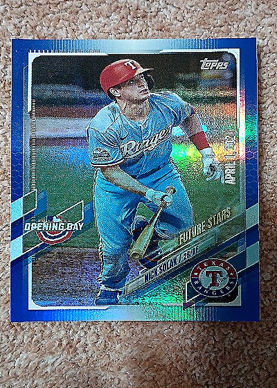 2021 Topps Opening Day Nick Solak — front