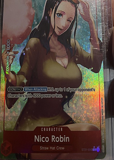 Nico Robin ST21-010 Starter Deck EX Gear 5 — front