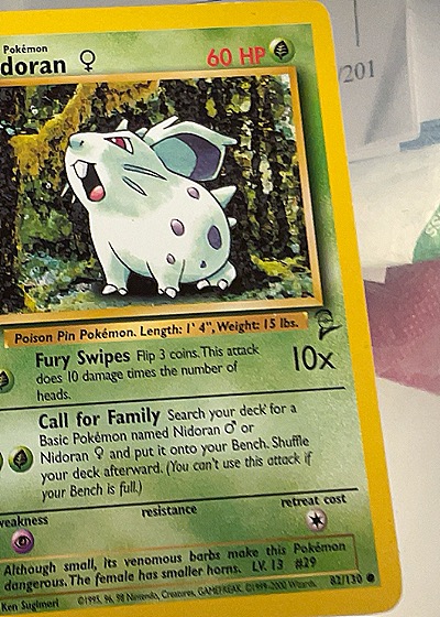 Nidoran ♀ 82/130 — front