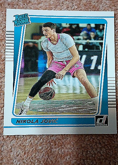 Nikola Jovic 2022 Panini Donruss Rated Rookie — front