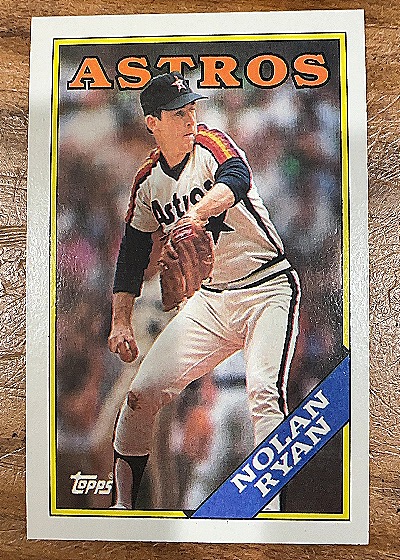 1988 Topps Nolan Ryan #250 — front