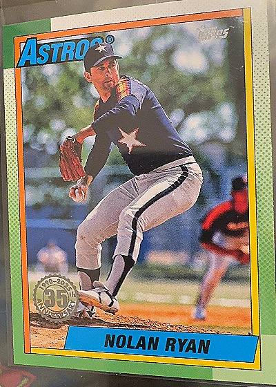 Nolan Ryan 2025 Topps 1990 35th Anniversary — front