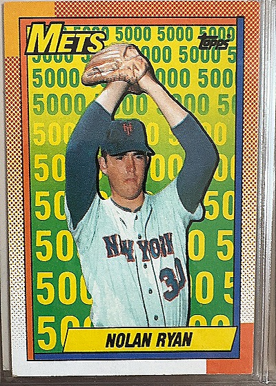 Nolan Ryan 5000 Strikeouts — front
