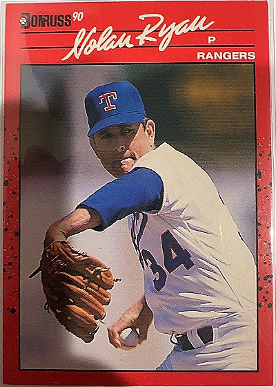 1990 Donruss #166 Nolan Ryan — front