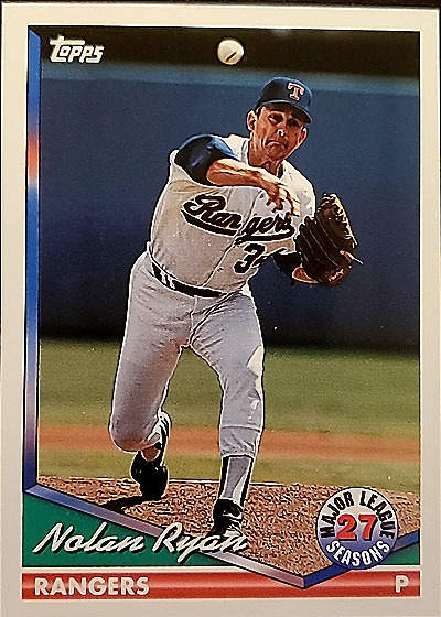Nolan Ryan 1994 Topps #34 — front
