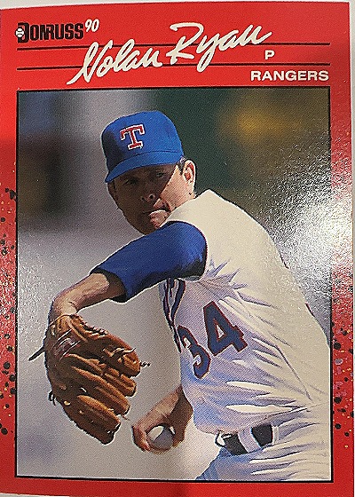 1990 Donruss Nolan Ryan — front