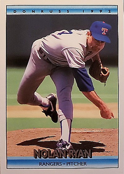 1992 Donruss #707 Nolan Ryan — front