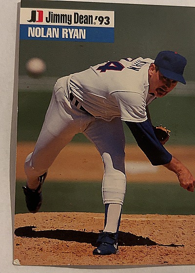 1993 Jimmy Dean Nolan Ryan — front