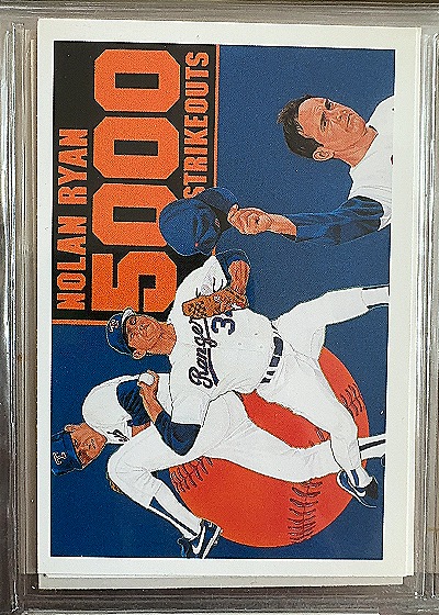 Nolan Ryan 5000 Strikeouts — front