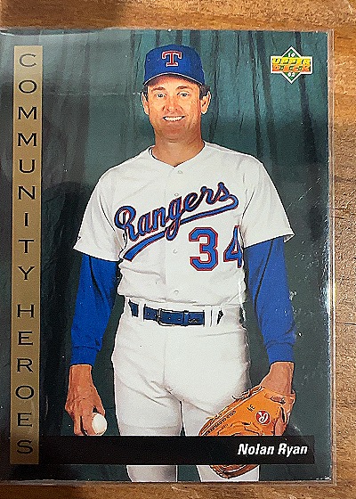 1993 Upper Deck #37 Nolan Ryan — front