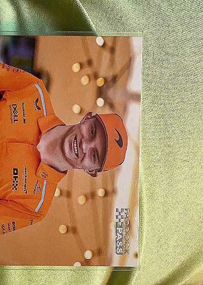 2024 Topps Formula 1 Paddock Pass Oscar Piastri — front