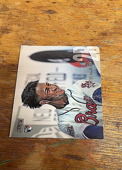 2018 Topps Stadium Club Ozzie Albies RC — front
