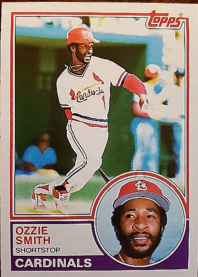 Ozzie Smith 1983 Topps #540 — front