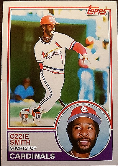 Ozzie Smith 1983 Topps #540 — front