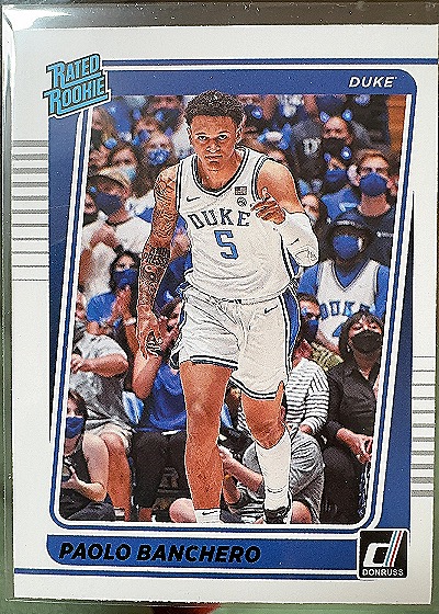 Paolo Banchero Rated Rookie — front