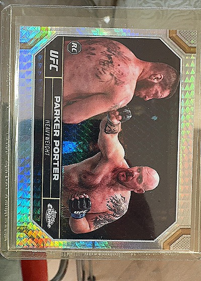 Parker Porter 2024 Topps Chrome UFC Refractor — front