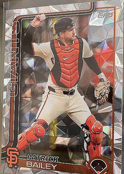 Patrick Bailey 2025 Topps #70 — front