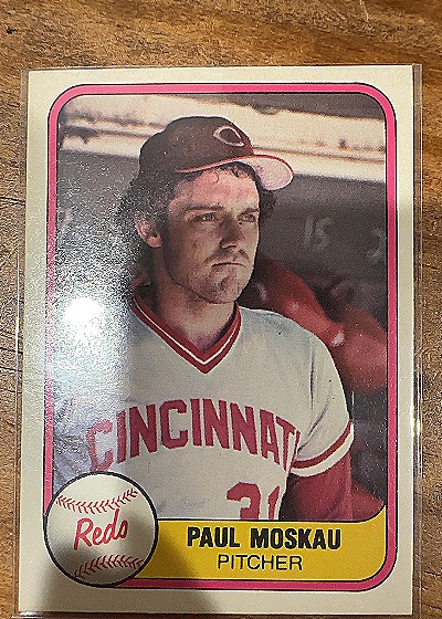 1981 Fleer #207 Paul Moskau — front
