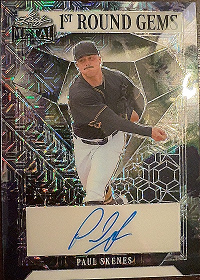Paul Skenes 1st Round Gems — front