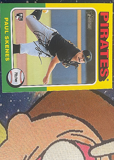 Paul Skenes 2024 Topps Heritage — front