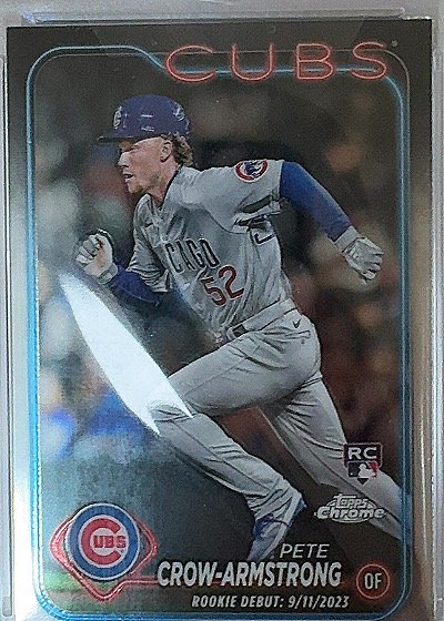 Pete Crow-Armstrong Rookie Debut — front