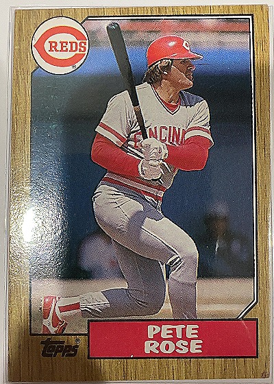 1987 Topps #200 Pete Rose — front
