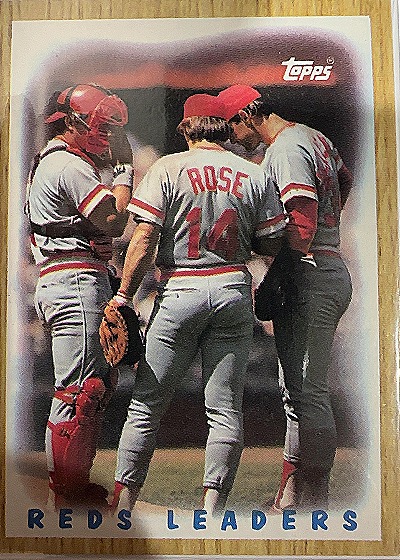 1987 Topps #281 Pete Rose — front