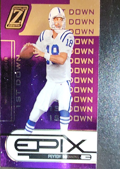 2005 Donruss Zenith #E-20 Peyton Manning — front