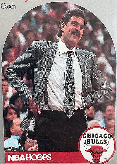 Phil Jackson 1990-91 NBA Hoops #308 — front