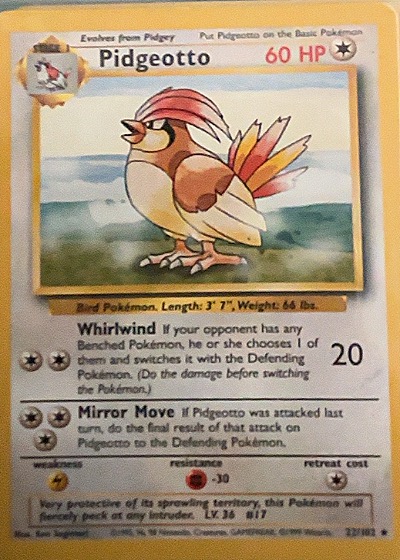Pidgeotto - Base Set — front