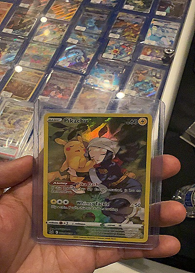 Pikachu Lost Origin Trainer Gallery — front