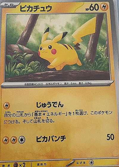 Pikachu — front