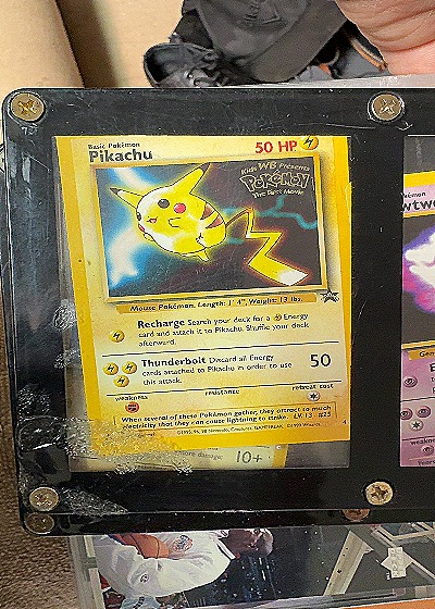 Pikachu Black Star Promo #4 — front