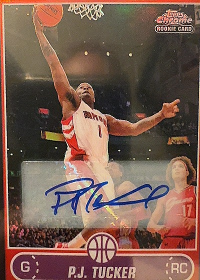P.J. Tucker Rookie Card — front