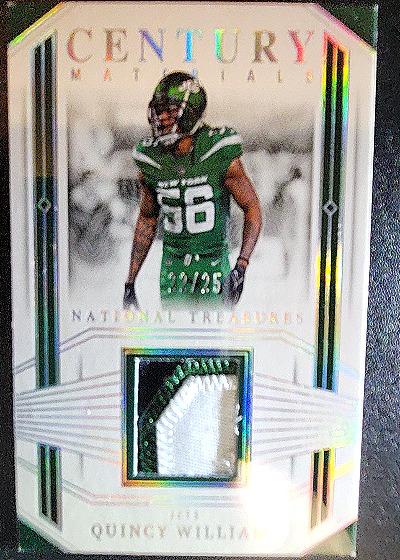 2023 Panini National Treasures #CEN-QWN Quincy Williams — front