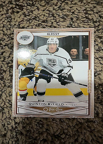 Quinton Byfield O-Pee-Chee Glossy — front