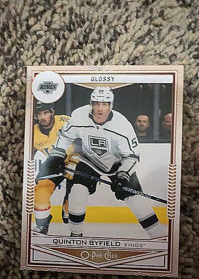 Quinton Byfield O-Pee-Chee Glossy — front