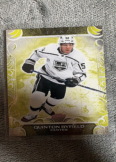 2024-25 Upper Deck Artifacts Quinton Byfield — front